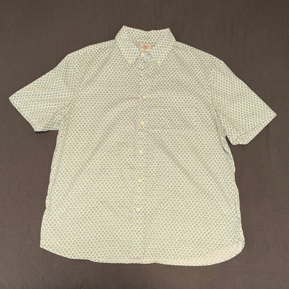 Faherty Playa Short Sleeve Stretch Shirt